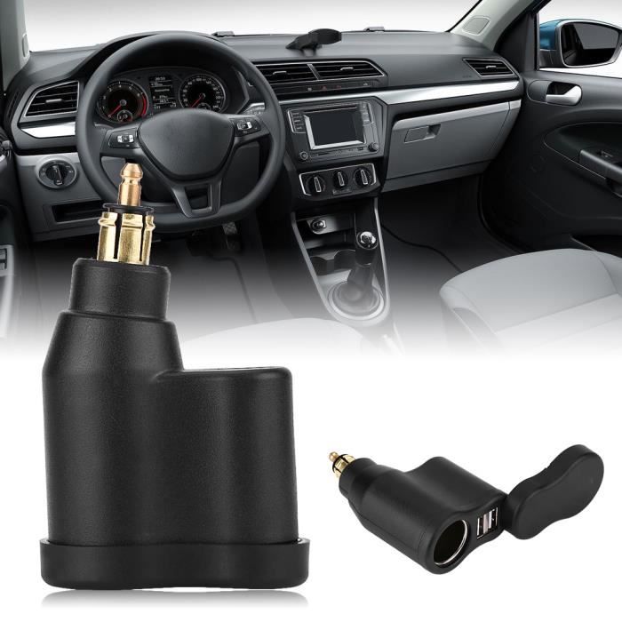 Camion ATV bateau 12 v 24 v 3.3A double prise USB chargeur adaptateur secteur voiture moto USB allume cigare adaptateur HB036