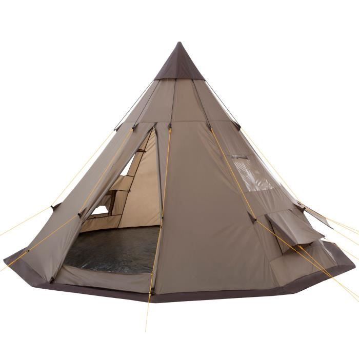 CampFeuer Tente tipi pour 4 personnes \