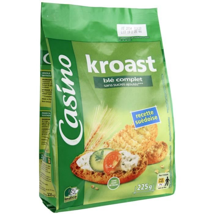 Kroast blé complet 225g