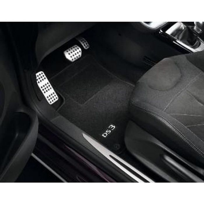 JEU DE TAPIS AIGUILLETEE CITROEN DS3 AV ET AR