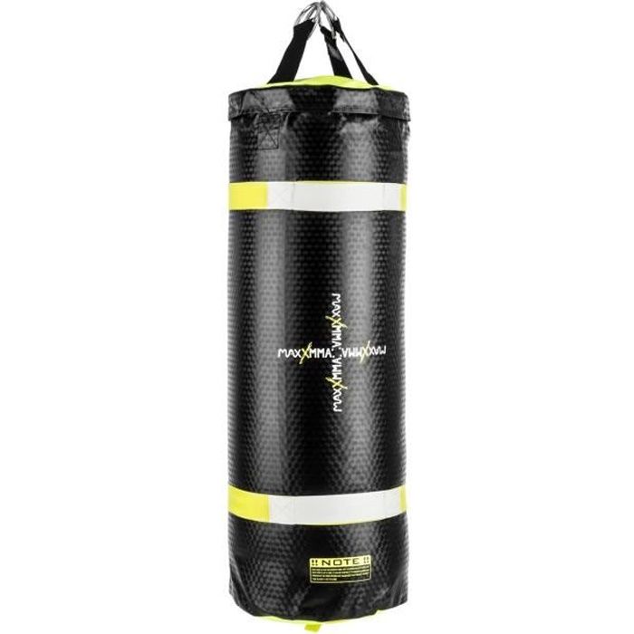 Klarfit Maxxma A Sac de frappe pour entraînement boxe - kick-boxing - Uppercut Bag à eau et air - Cuir synthétique et PVC résistant
