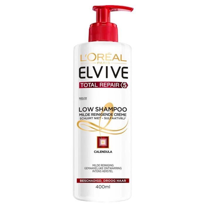 L'OREAL - ELVIVE - Low Shampoo TOTAL REPAIR 5 3 IN 1 - 400ml
