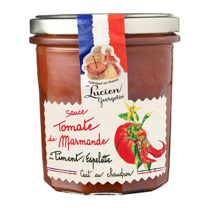 Sauce tomate piment d'espelette 300G LES RECETTES CUITES AU CHAUDRON