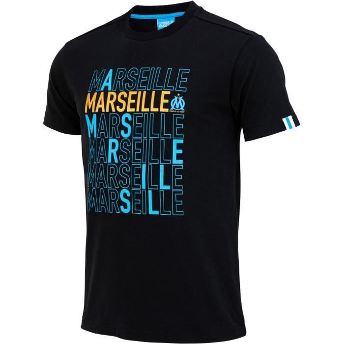 T-shirt OM - Collection officielle OLYMPIQUE DE MARSEILLE - Homme