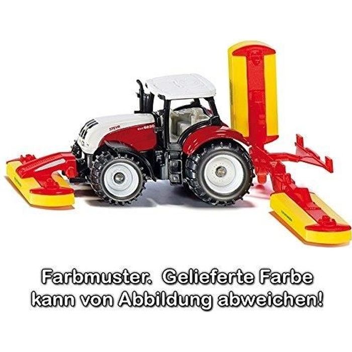SIKU Tracteur et Faucheuse - Véhicule Miniature