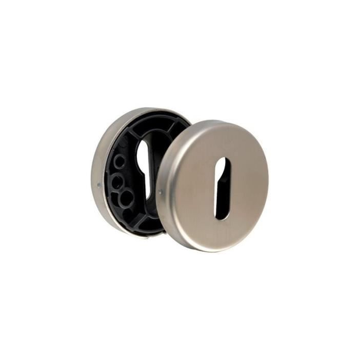 Vachette - Rosace inox LC (la paire)