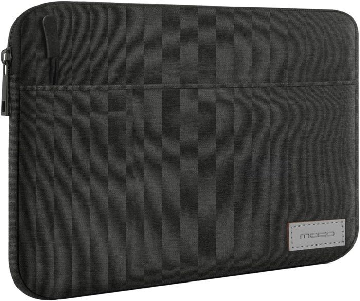 Housse Avec Poches Pour Tablette 9-11 Pouces - Compatible IPad Air, Pro 11, Galaxy Tab - Rose + Gris