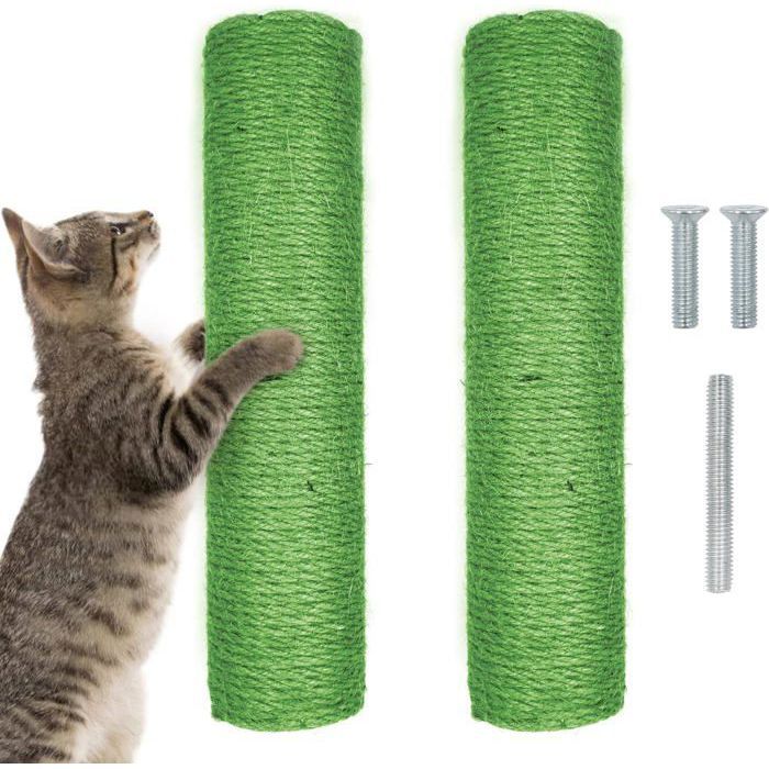Comparer les prix de 2 Pièces Poteau De Rechange pour Arbre À Chat Poste Griffer Arbre Poteau Griffoir Corde Chanvre Chatons Dintérieur Grands Colonnes