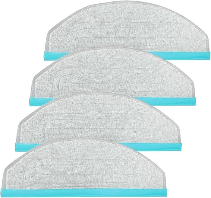 Lot De 10 Chiffons Microfibre De Rechange Pour Aspirateur Robot Redkey R10 - Serpillères Lavables