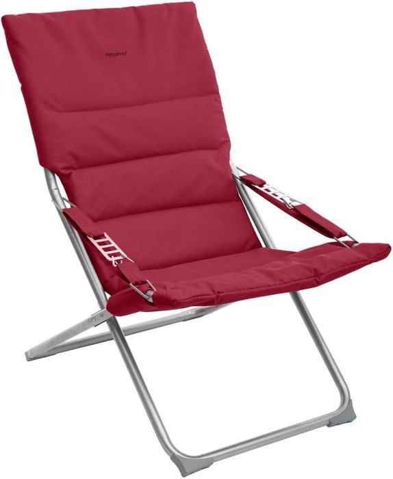 IAMZHL Chaise Longue de canapé Pouf Adulte Pliable de Couleur Unie extérieure, Relax Jardin Pouf Grand Homme inclinable - Noir, a1