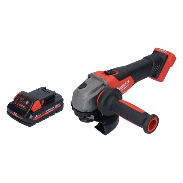 Meuleuse dangle sans fil Milwaukee M18 FSAG125X 18 V 125 mm Brushless Batterie 30 Ah