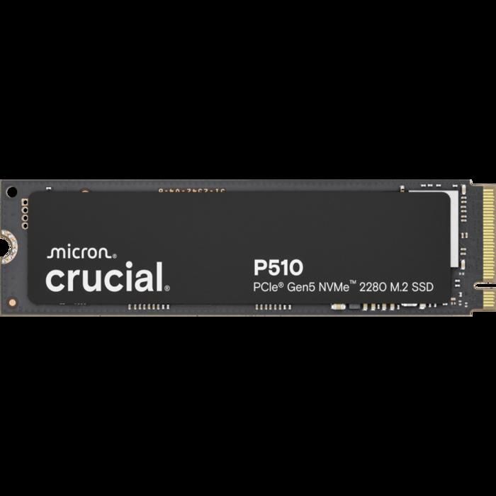 CRUCIAL P510 1TB PCIe Gen5 NVMe 2280 .2 SSD Tray Neuf - vue 2