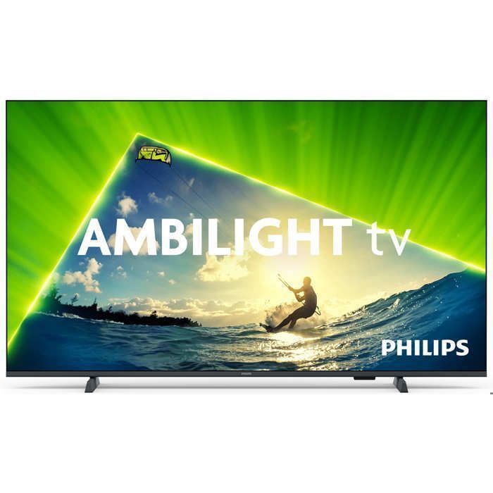 TV QLED 50 pouces - PHILIPS - 50PUS8209/12 - 4K Ultra HD - Ambilight - Smart TV