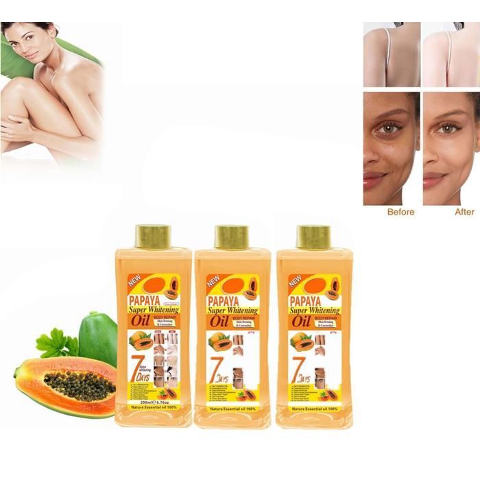 Super Huile Peeling éclaircissante – Visage Et Corps – 100 Ml – Cameroun