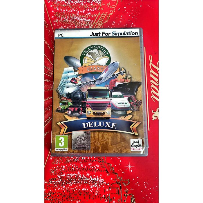 Transport Giant Deluxe – Jeu PC Simulation Gestion Transports – Audio Français – Just For Games – Version Physique