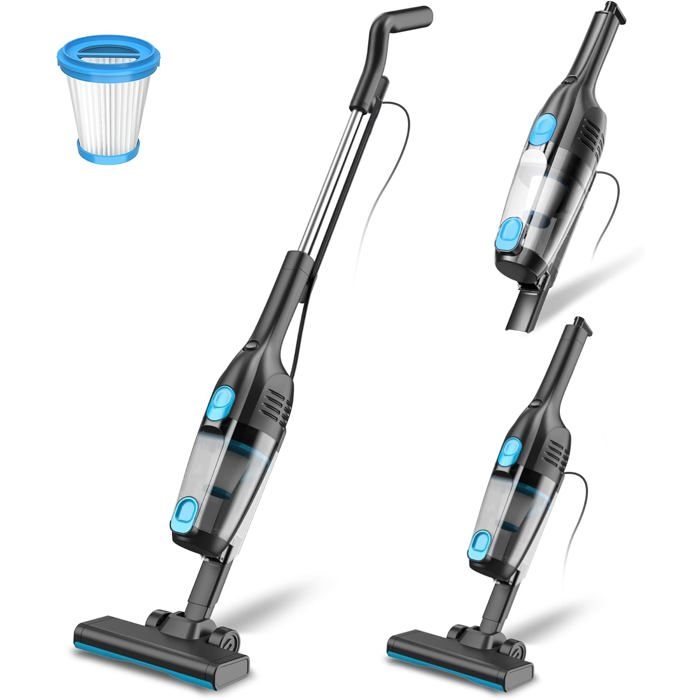 Aspirateur balai filaire - SUTEO - 20Kpa - 600W - 3 en 1 - Vastorm - 5m câble - 1L réservoir - Filtration 5 couches - Suteo