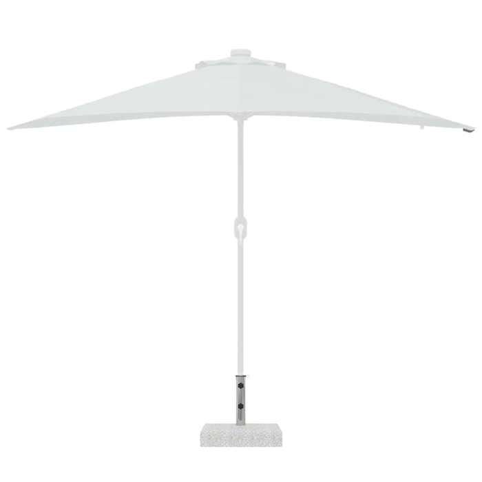Style minimaliste - Supports pour parasols - Socle de parasol - Granite rectangulaire 25 kg - pour Terrasse df6232204