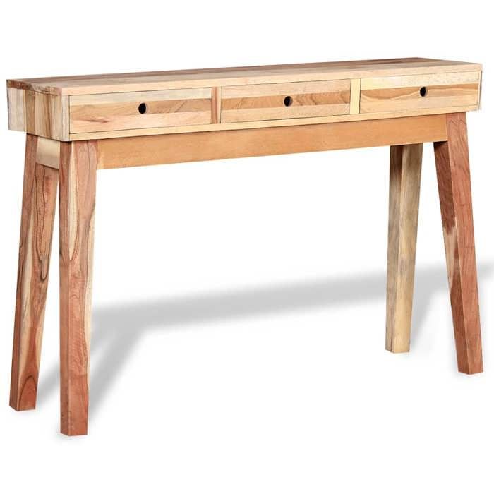 LEMON Table console - VIDAXL - MODERNE - Bois de récupération massif &1_866