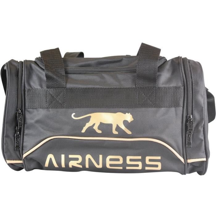 Grand Sac de Sport Airness Noir et Or Noir noir - Cdiscount Sport