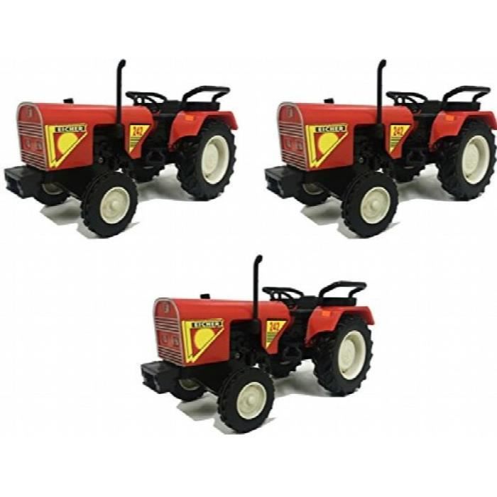 Triporteur L5aqp Eicher Tracteur Rouge Prix Pas Cher Cdiscount