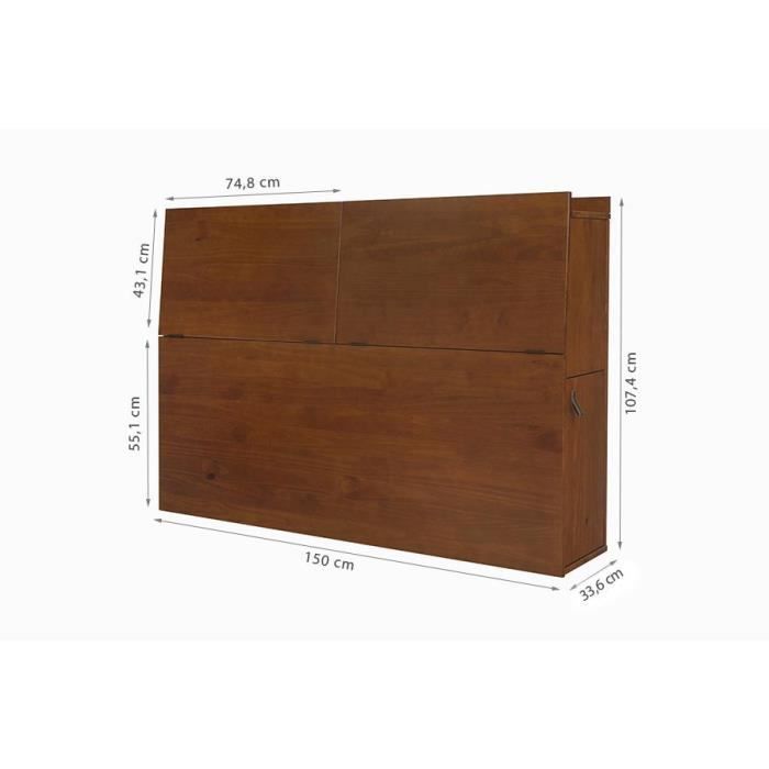 150cm Karamell Livraison A 170cm Et 205cm A Partir Du 26 D Acembre Recherchez Vous Une T Te De Lit Qui Puisse Rendre Le D C Cor Cdiscount Maison