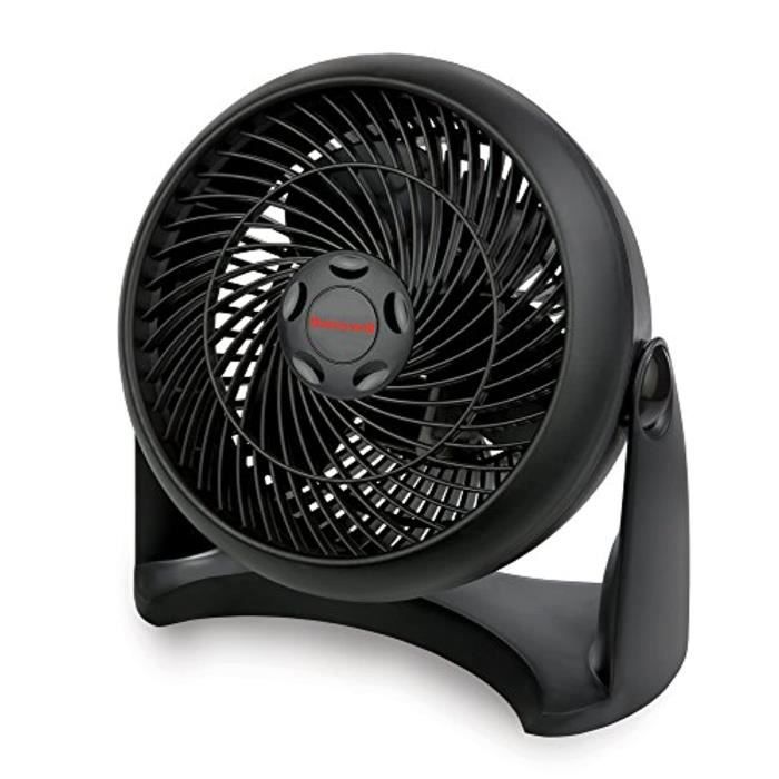 Honeywell HT-900E Turbo-Ventilator Ventilateur puissant et silencieux (Noir)