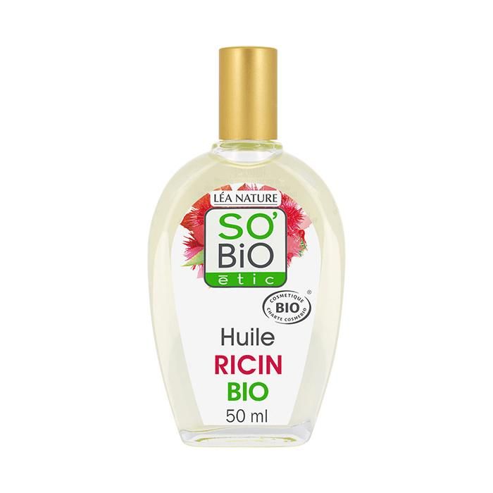 So' Bio &Eacute;tic Huile V&eacute;g&eacute;tale Ricin Bio 50ml