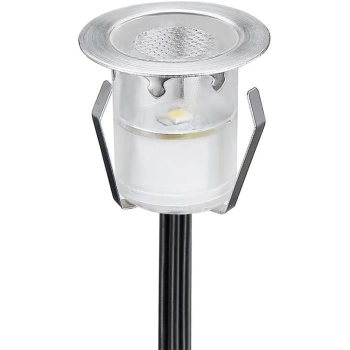 Led Spot Encastrable Extérieur Mini Spot Encastré De Ø30Mm Eclairage ...
