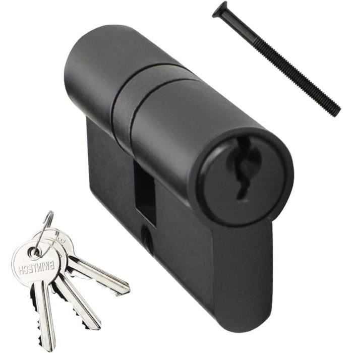 Barillet De Sécurité Yale 30x30 Mm – 4 Clés – 6 Goupilles Anti-Perçage – Porte D'Entrée
