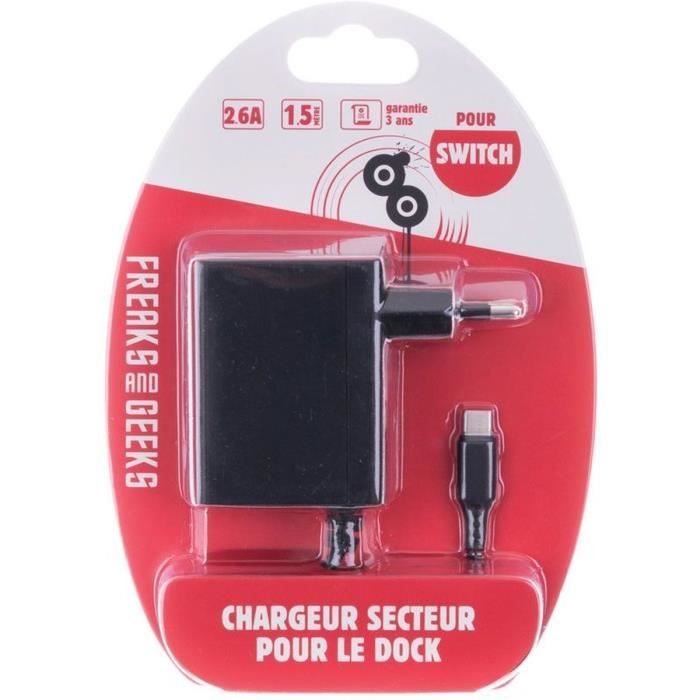 Alimentation Secteur Pour Dock Nintendo Switch