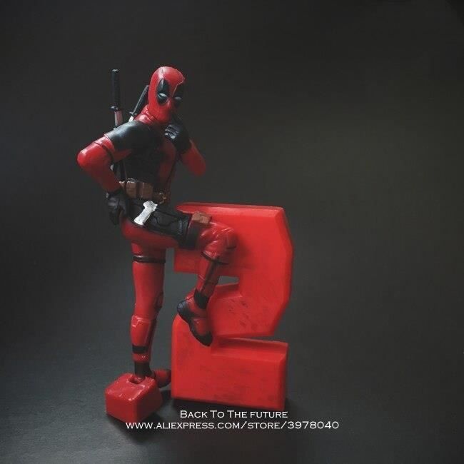 Pour Deadpool Figurine Articulée Univers X-Men Bd Séries Jouet Cadeaux Gris 