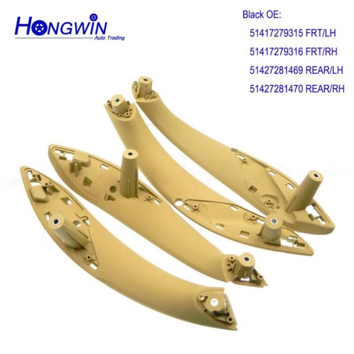 2 Garnitures Extérieures Poignée Porte Intérieure BMW F30 F31 F80 F32 F36 - Compatible Série 3 GT | Pièce Remplacement Précise