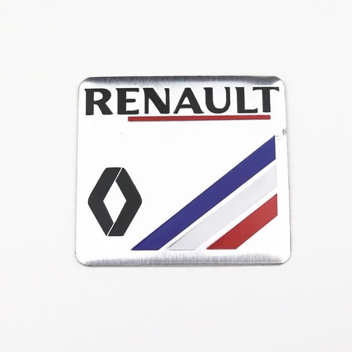 Accessoires auto intérieurs,Autocollants de décoration de voiture, logo 3D  en Aluminium, Badge pour Megane 2 3 - Type 1For Renault - Cdiscount Auto