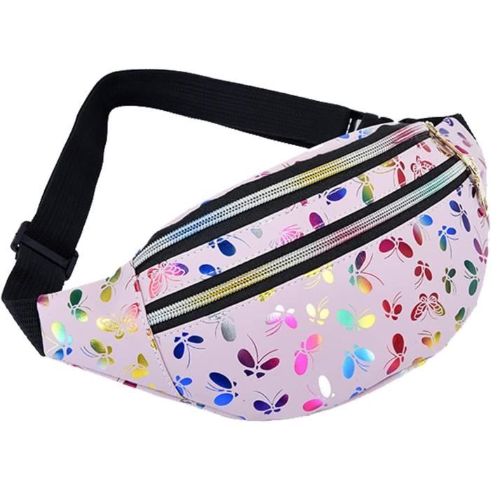 Sac Banane Tendance Imperméable Cuir PU - Sac Ceinture Femme Pour Voyage, Sport Et Quotidien