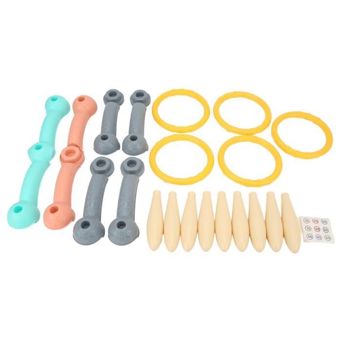 EBTOOLS Jeu de lancer d'anneaux Ring Toss Game Plastic Kids Throwing
