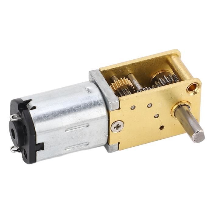 Moteur à Engrenages Métallique N20 6V – Couple élevé, 30 Tr/min, Pour Ventilateurs Et Projets DIY - 2