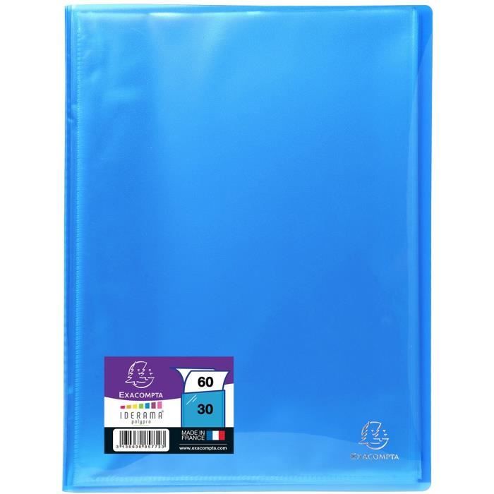 Exacompta 42741E Boîte de 100 Couvertures transparentes en PVC 21 x 29,7 cm Cristal 