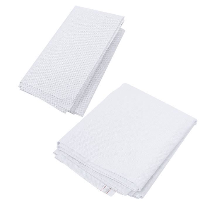 Cadre Carré Point De Croix 20.3x20.3cm En Polypropylène - Support Tissu Broderie Et Quilting