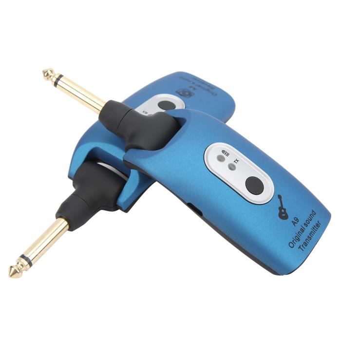 4 GHz Émetteur Récepteur de Guitare Système Sans Fil A9 2.4GHz Câble USB  Accessoires d'Instrument de Musique(Bleu ) - Cdiscount Instruments de  musique