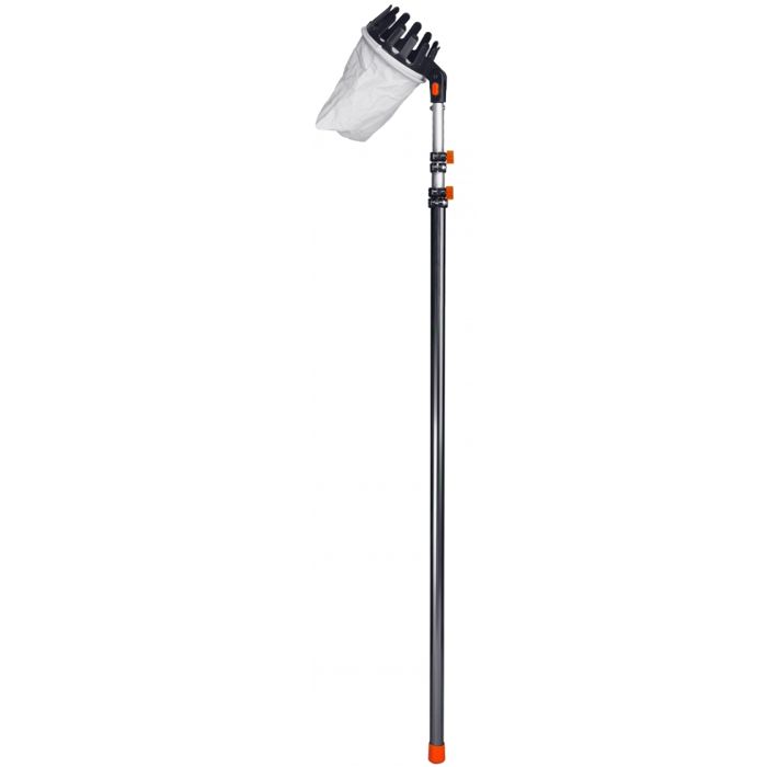 Collecteur De Noix Télescopique Pour Jardin - Manche 46-150 Cm - En Acier Inoxydable - Pour Ramasser Glands, Noisettes, Châtaignes - 7
