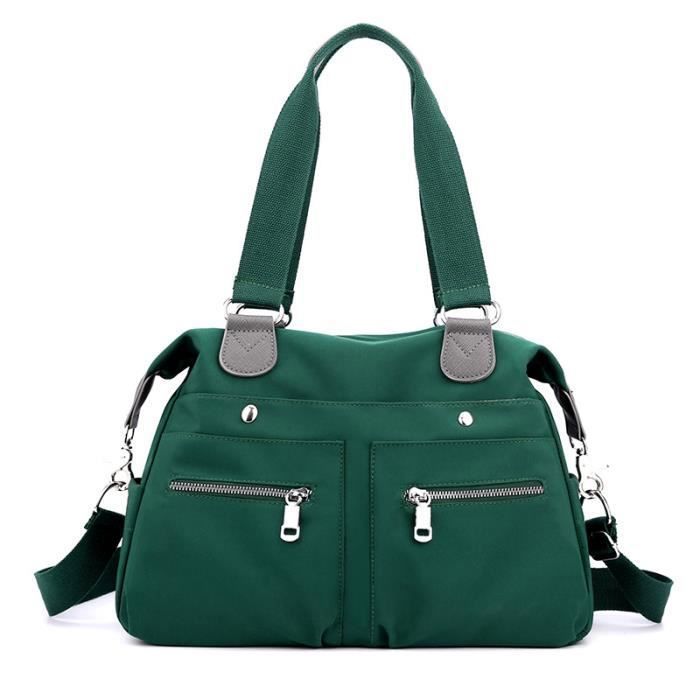 Sac Banane Nylon Imperméable Multifonctionnel Sport Pour Loisir Voyage
