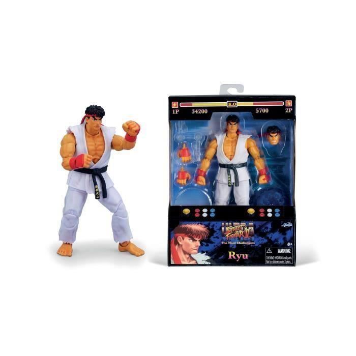 Figurine Master-Ryu 14 Cm – Statue PVC Assise, Personnage De Combat, Collection Bureau, Cadeau Fan Anime