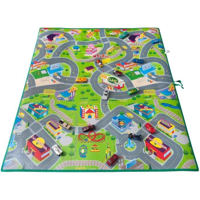 tapis jeux voiture