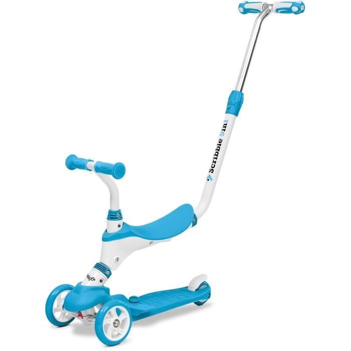 Looping SCOOTIZZ x STADE TOULOUSAIN  Draisienne Evolutive 5 en 1 /  Tricycle Bébé Évolutif / Trottinette Enfant, Avec Barre de Pouss -  Cdiscount Jeux - Jouets