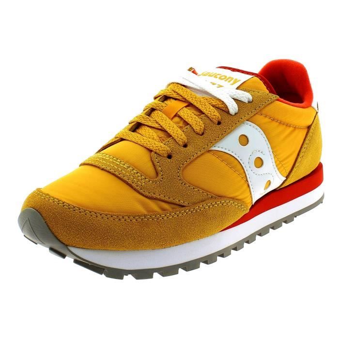 saucony jazz 22 femme jaune