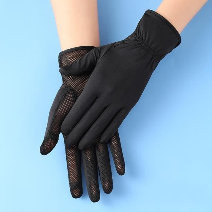 SUPVOX – Gants Anti-UV En Soie Glacée, Respirants, Antidérapants, Unisexe, Pour Cyclisme, Pêche, Jogging