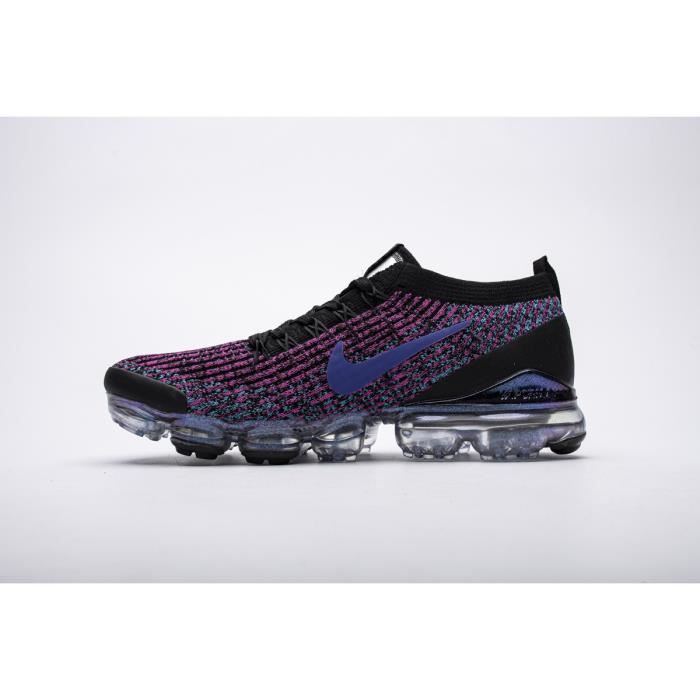 Basket NIKEs Air VaporMax Flyknit 3.0 2019 TxT Chaussures de Running Femme  homme Violet Bleu - Cdiscount Sport