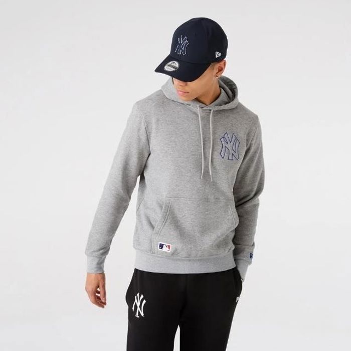 Sweat à Capuche New York Yankees Cadeau Stade 26/09/25 - Taille XL Gris - Prévente Officielle