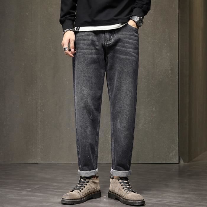 Jean homme noir top