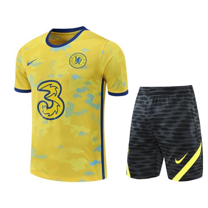 Ensemble été Garçon Gap, Short Cargo Gris Et T-shirt Jaune Or, Taille 5, Neuf Avec étiquette